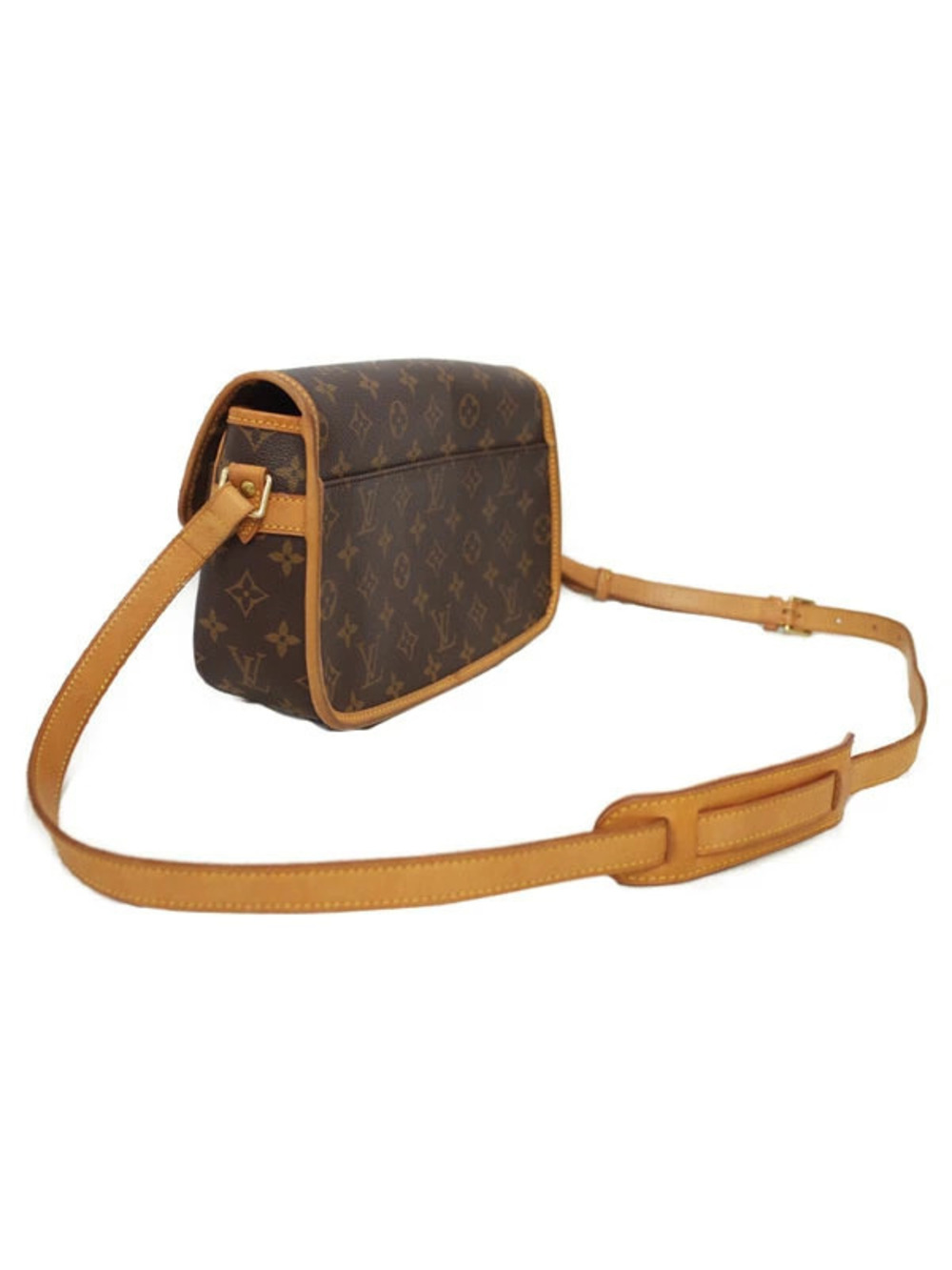 Louis Vuitton Sologne Shoulder Bag Monogram Brown